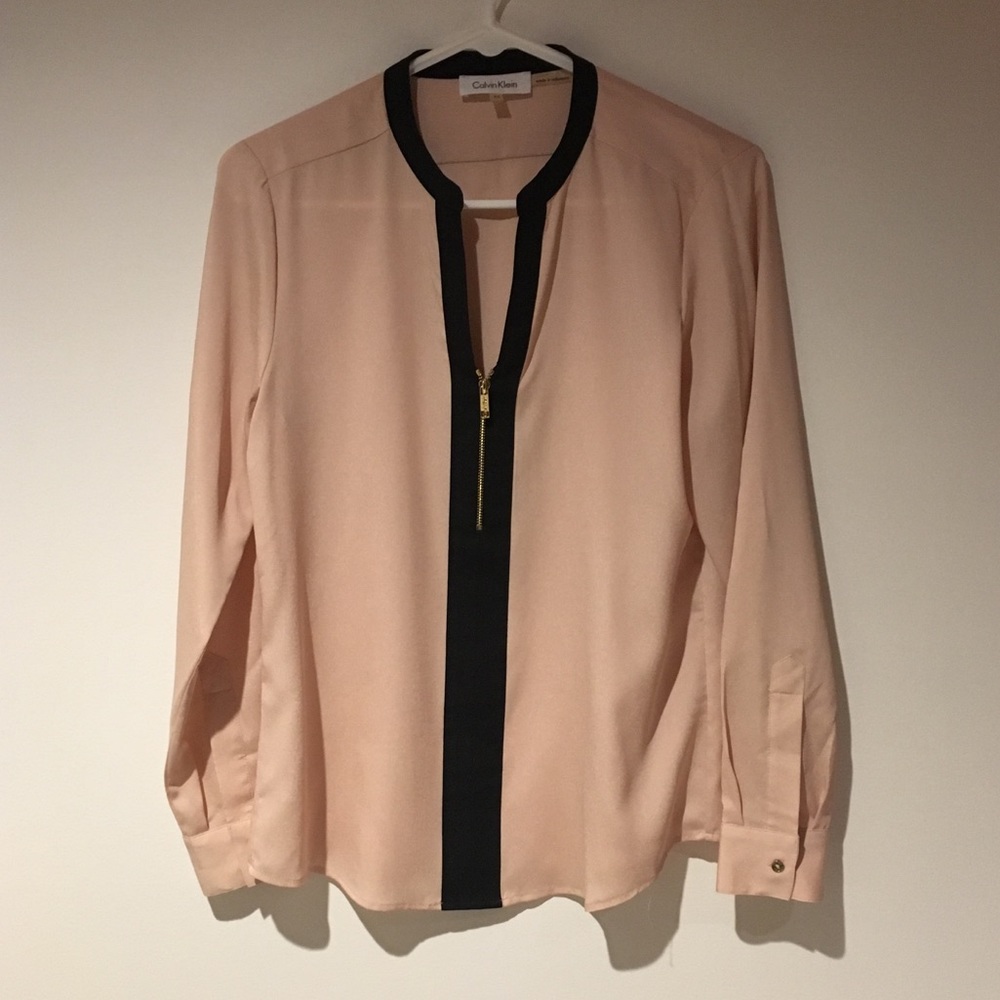 Calvin Klein Baby Pink Blouse